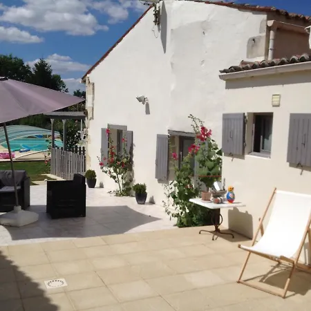 Apartment Avec Piscine Privee Jardin Clos Et Wifi A Jean D'angely *